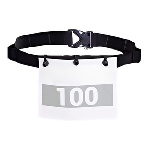 Cinturón de Número Ajustable de Goma Ultra para Maratón, Carreras y Triatlón, Cinturón Elástico con Clip para el Dorsal, Cinturón de Carrera para la Cintura - Product Image 5