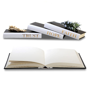 Faux <span class=keywords><strong>livre</strong></span> décoratif moderne pour la maison avec corde en chanvre - Product Image 4
