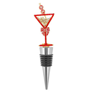 Christmas Wine Bottle Stoppers Plastic Sealing Stopper With Santa Snowman Design For Holiday Decorations - Product Image 2