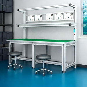 Bàn làm việc bằng nhôm lắp ráp, bán trực tiếp từ nhà máy Weizhi, bàn làm việc phòng thí nghiệm, bàn làm việc xưởng - Product Image 4
