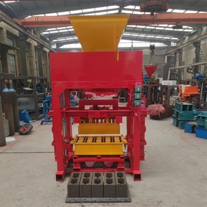 Máquina para Fabricar Bloques de Cemento Huecos de Larga Duración, Máquina para Hacer Ladrillos de Hormigón con Tolva y Mezclador PLC - Product Image 2