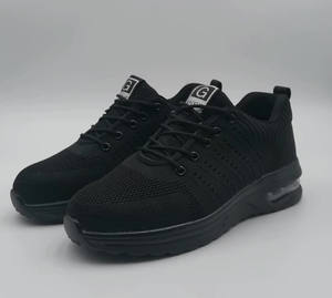<span class=keywords><strong>Chaussures</strong></span> de sécurité antidérapantes pour hommes résistantes à l'usure tissées à la mouche pour la protection des chantiers de construction - Product Image 6