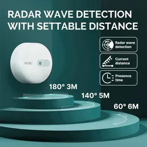 Sensore di Presenza Umana MOES ZigBee, Rilevatore a Onde Radar per Sicurezza Domestica, Sensore Intelligente Tuya per Rilevamento Presenza Corporea - Product Image 2