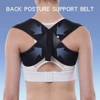 Ceinture de Correction Posturale Portable pour Adultes, Vente en Gros Usine, Soutien Dorsal et Épaules Ajustable en Polyester Respirant pour Hommes
