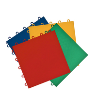 Umweltfreundliche PP-Vinyl-Hockey-Bodenfliesen 25x25cm Indoor-Rollhockey-Sportplatz mit Einfacher Installation
