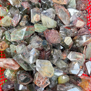 Offre Spéciale Naturel Jardin <span class=keywords><strong>Quartz</strong></span> Forme Libre <span class=keywords><strong>Fantôme</strong></span> Cristal <span class=keywords><strong>Fantôme</strong></span> <span class=keywords><strong>Quartz</strong></span> Forme Libre pour Cadeau Décor - Product Image 5