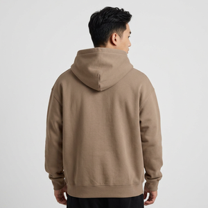 Men's Pullover Hoodie Wholesale Blank Cotton <b>Fleece</b> <b>Hooded</b> Sweatshirt Custom Logo Kangaroo OEM ODM Manufacturer Bulk New Arrival - Product Image 3