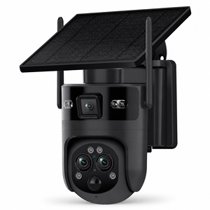 HIKWIFI 6MP CMOSセンサー 15倍ズーム デュアルレンズ IP66防水 PTZ屋外自動追跡 ソーラー4GワイヤレスSIM <span class=keywords><strong>CCTV</strong></span>カメラ - Product Image 5