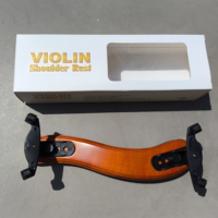 Full Size Adjustable 4/4-1/2 Wooden Violin Accessories Light Violin Shoulder