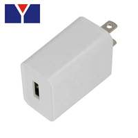 Adaptateur secteur de voyage ca dc adaptateur 5V 1A chargeur mural usb 5v 2a pour téléphones portables Android