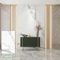 Panneau mural en PVC ignifuge 3D effet marbre de haute qualité, facile à installer, imperméable, pour la décoration de la maison et des hôtels