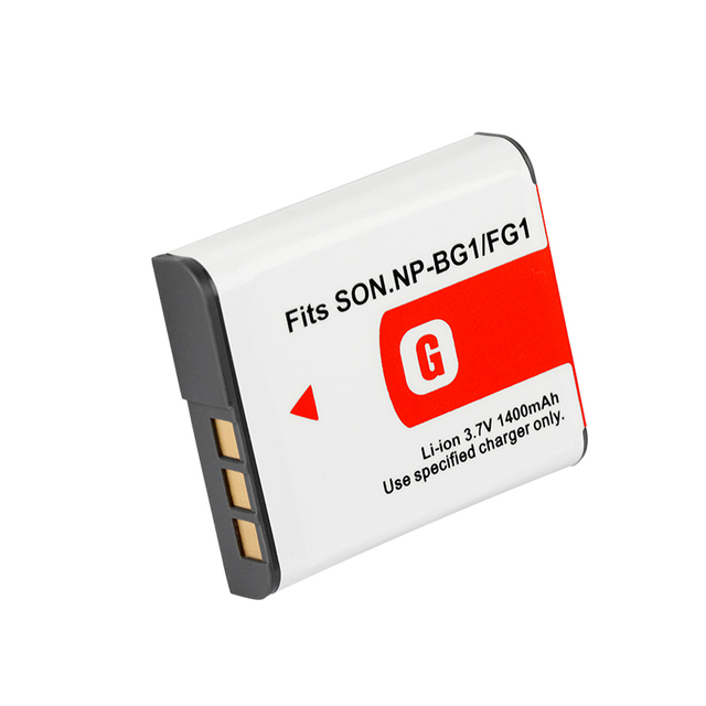 NP-BG1 3.7V 1400mAh for so Ny Cyber Shot DSC-T100/20 N1/2 W30/300 Camera Battery