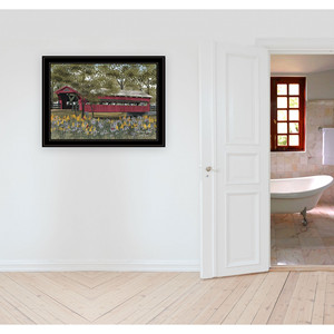 HMS Pottersburg Bridge 5 decorazioni per la casa eleganti con cornice nera - Product Image 4