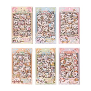 4 Adesivi per Confezione, Serie Amici Carini e Adorabili, Adesivi per Bambini, Adesivi per Planner, Accessori per Planner - Product Image 5