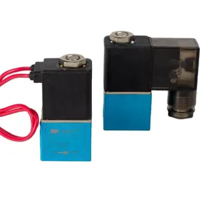 Low Cost Air Ride Bags Air Control Valve Pneumatic 2V025-06 2V025-08 1/8 1/4 inch DC12V Valve Small 2/2 Way Solenoid Valve