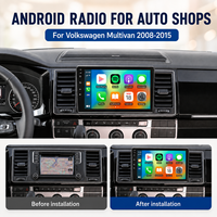 Autoradio Android 2+32 Go avec décodeur CanBus pour Volkswagen Multivan 2008-2015, fabrication OEM ODM