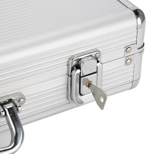 Scatola Porta <span class=keywords><strong>Orologi</strong></span> con 24 Scomparti in Lega <span class=keywords><strong>di</strong></span> Alluminio, Custodia per <span class=keywords><strong>Orologi</strong></span> con Chiusura a Lucchetto per <span class=keywords><strong>Uomo</strong></span> e Donna, Elegante Contenitore per <span class=keywords><strong>Gioielli</strong></span> - Product Image 6