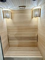 Salle d'expérience thermique extérieure personnalisée en cèdre rouge : Sauna, Bain de glace, Circuit chaud-froid pour le bien-être