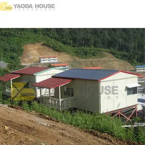 Yaoda China Geprefabriceerde Duurzame Huizen Gebouwd Op Heuvels Tegen Landvervuiling