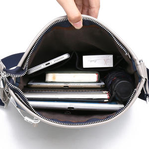 Sac bandoulière décontracté imperméable personnalisé, sac messager léger pour affaires avec sangle réglable OEM ODM - Product Image 4