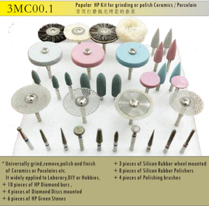 Kit di fresa mista per pietre montate per 100 dentale Hot HP - Product Image 4