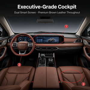 กระจังหน้ารถ SUV มือสองสีดำ ยี่ห้อเจทัวร์ สำหรับการเดินทางในเมือง - Product Image 2