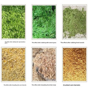 Động cơ diesel Điện gia súc thức ăn ủ Máy nghiền mới 800 Công suất kg/giờ 220V/380V thức ăn gia súc cắt cỏ Chopper chaff - Product Image 5