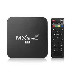 Set üstü TV kutusu üretici orijinal toptan mxq pro 4k tv kutusu mxqpro 5g wifi akıllı android TV kutusu mxq pro 4k 5g