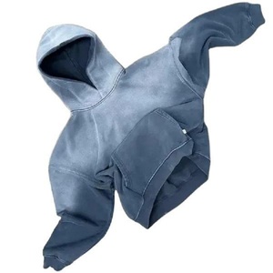Sudadera con Capucha Personalizada OEM para Hombre, de Algodón Suave de Alta Calidad, Estilo Vintage Lavado al Ácido, Sudadera con Capucha Oversize para Hombre - Product Image 4