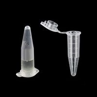Tube centrifuge de laboratoire Bouchon de presse de laboratoire Micro Conique 1.5 ml Tube centrifuge