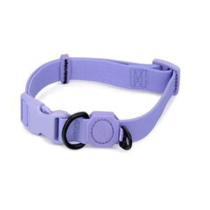 Kalung Anjing Anti Air Bebas Bau Berlapis PVC Tahan Lama Dengan Ring-D Lebar Dapat Disesuaikan 6 Warna Cerah Grosir Logo Kustom Kalung Hewan Peliharaan - Product Image 4