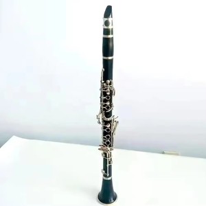 Clarinete ABS Amarillo de Alta Calidad, Niquelado, Bb17keys, Instrumento - Product Image 4