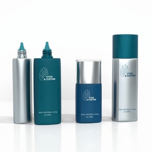 Nouvelle bouteille de base de maquillage 30 ml, bouteille de crème solaire 50 ml, bouteille de crème BB/lotion, trousse de maquillage solaire - Product Image 1