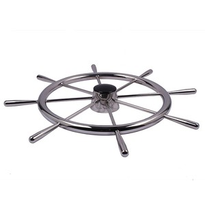 Volante de Barco de Acero Inoxidable de 400 mm de Diámetro para Uso en Embarcaciones Marítimas y Yates - Product Image 4