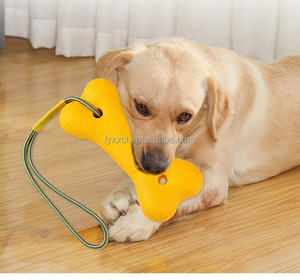 Kemik Şeklinde Köpek Çiğneme Oyuncağı EVA Çevre Dostu Köpük Evcil Hayvan Sıkıntısından Kurtulma Kablosuz Versiyon 24CM İç/Dış Mekan Kullanımı - Product Image 3