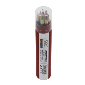 Set <span class=keywords><strong>de</strong></span> 12 Lápices <span class=keywords><strong>de</strong></span> Colores Biodegradables en Tubo <span class=keywords><strong>de</strong></span> Kraft, Lápices Acuarelables para Estudiantes, <span class=keywords><strong>Pintura</strong></span> y Dibujo - Product Image 2