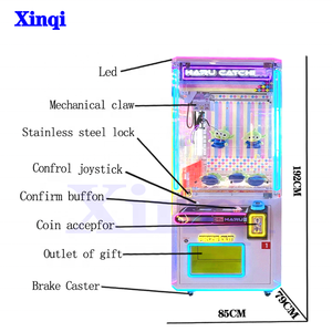 آلة مخلب الحيوانات المحشوة على شكل قرد للبالغين، الأكثر مبيعًا من المصنع، مع قطع غيار وبرنامج - Product Image 4