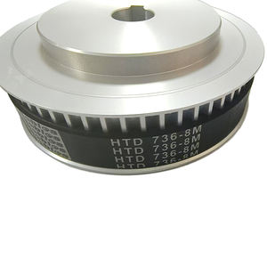 定制光滑印刷机械不锈钢铝MXL XXL XL L H AT3 AT5 AT10 GT2 1.5 GT2 S2M S3M正时皮带轮 - Product Image 6