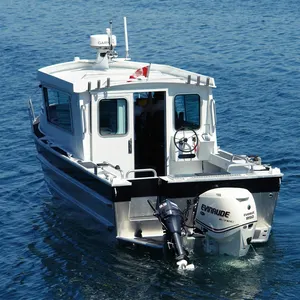 Kinocean Luxury Cabin All Welded aluminium Fishing Boat Yacht 2022 all'ingrosso
