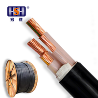 Einfachader-Stromkabel Kupferleiter XLPE-Isoliert 0,7mm PVC-Mantel 1KV YJV 3*4+1*2,5 Niederspannungskabel