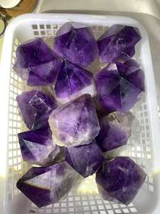 Wholesale Natural Crystal High Quality Amethyst Tooth Big Size Healing Crystal Carving for Home Decoration - Product Image 6