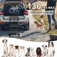OEM Faltbare Hundetreppe für Auto 5-Stufen 6-Stufen Eisen-Haustiertreppe für SUV LKW und Wohnmobil