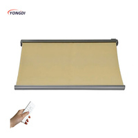 Auvent rétractable électrique extérieur de 6 m, imperméable, en polyester, pour toit, patio, système de cassette monté latéralement