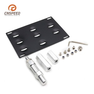 CNSPEED Tow <b>Hook</b> License Plate Frame Aluminum Alloy 6 Holes For BMW F Series <b>Car</b> Modification - Product Image 3
