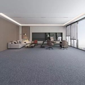 Dalles de <span class=keywords><strong>moquette</strong></span> carrées modernes - Poils moyens, résistantes aux taches, antidérapantes pour usage commercial, résidentiel, bureaux, salons, couloirs - Product Image 2