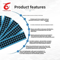 Aérateur de protection pour appareils électroniques, aérateur adhésif, membrane EPTFE, aérateur protecteur, aérateur respirant et imperméable, autocollant hydrophobe