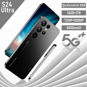 Original S24 siêu 7.3 inch HD màn hình điện thoại thông minh 16GB + 1TB 5G <span class=keywords><strong>Android</strong></span> 13 thẻ kép điện thoại di động 108mp Deca <span class=keywords><strong>Core</strong></span> pháp toàn cầu - Product Image 2