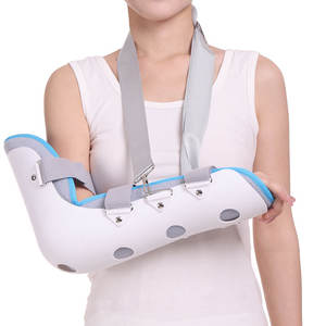 Attelle médicale pour fracture du coude, attelle complète pour le coude et l'avant-bras, attelle pour fracture du coude avec ceinture, écharpe de bras - Product Image 2