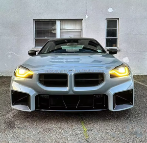 Parrilla de parachoques delantero de fibra de carbono seca <span class=keywords><strong>Real</strong></span> estilo AP, gran oferta de piezas de automóvil para <span class=keywords><strong>BMW</strong></span> G87 M2 2023 up - Product Image 4