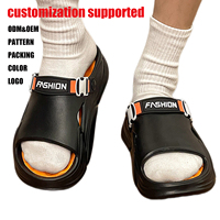 Sandales Sabots en EVA pour Hommes, Respirantes, Légères et Souples, pour Jardin et Plage, Personnalisables avec Logo OEM, Vente en Gros, Fabrication Usine, Mode Extérieure
